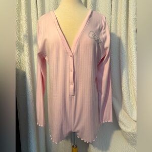 Hello Kitty Forever 21 50th Anniversary PJ Romper Size 1X Pink Rhinestones